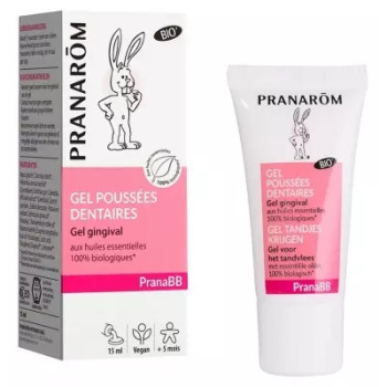 Pranarôm – PranaBB Gel Gingival Poussées Dentaires Bio, 15 g