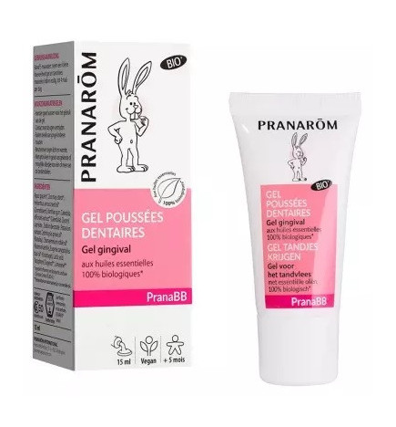 Pranarôm – PranaBB Gel Gingival Poussées Dentaires Bio, 15 g