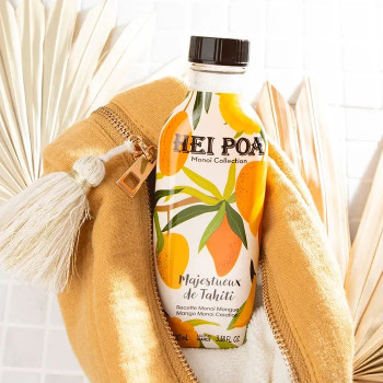 Hei Poa – Monoï Collection Majestueux de Tahiti, recette monoï mangue, 100 ml