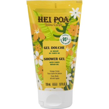 Hei Poa – Gel Douche au Monoï de Tahiti, 250 ml