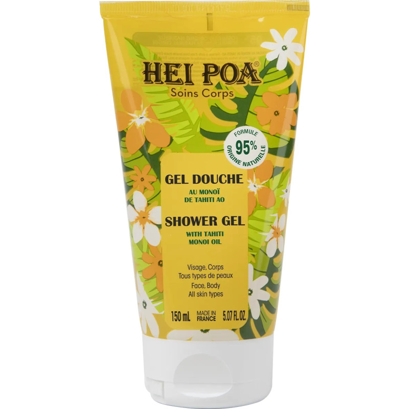 Hei Poa – Gel Douche au Monoï de Tahiti, 250 ml Hei Poa – Gel Douche au Monoï de Tahiti, 250 ml