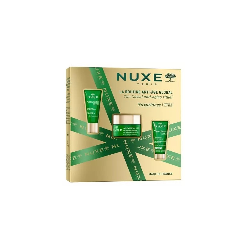 Nuxe – Nuxuriance Ultra Coffret La Routine Anti-Âge Global, 50 ml + 15 ml + 15 ml Nuxe – Nuxuriance Ultra Coffret La Routine Anti-Âge Global, 50 ml + 15 ml + 15 ml