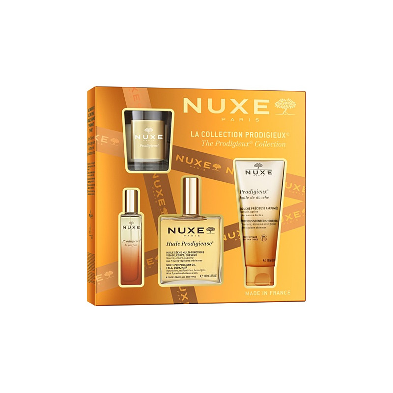 Nuxe – Coffret Prodigieux®, 100 ml + 100 ml + 15 ml