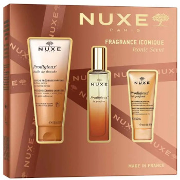 Nuxe – Prodigieux Coffret Fragrance Iconique, 30 ml + 100 ml + 30 ml