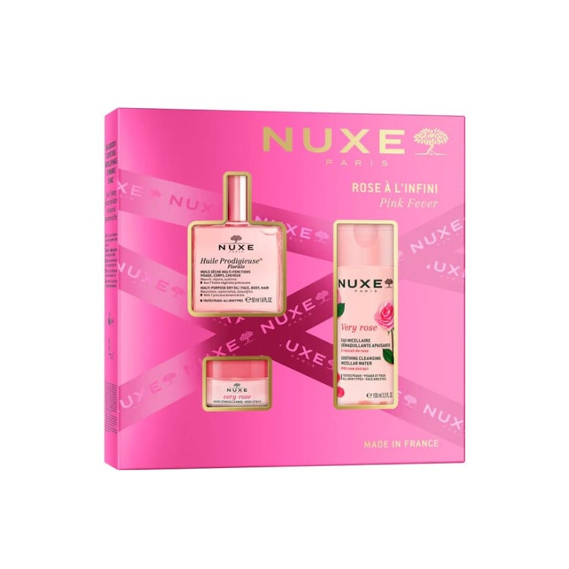 Nuxe – Prodigieux Coffret Fragrance Iconique, 30 ml + 100 ml + 30 ml Nuxe – Prodigieux Coffret Fragrance Iconique, 30 ml + 100 ml + 30 ml