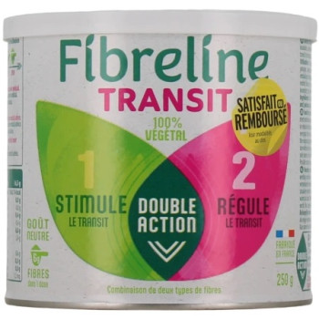 Delical – Fibreline Transit, poudre 250 g ou 15 sticks de 6,5 g