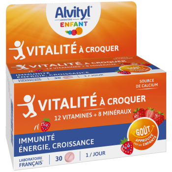 Alvityl – Vitalité 30 Comprimés à Croquer