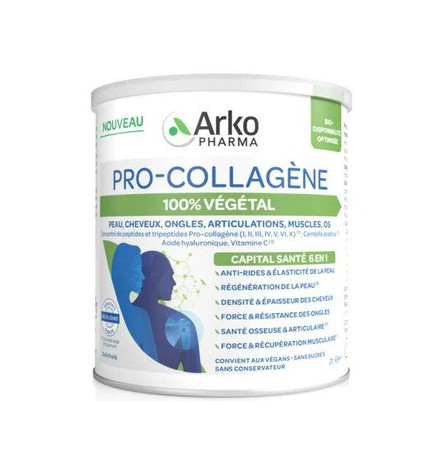 Arkopharma – Pro-Collagène 100% Végétal, 1 boîte
