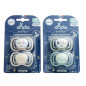 Dodie – Extra Sucette Anatomique Silicone Jour & Nuit +6 mois, 2 unités
