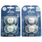 Dodie – Extra Sucette Anatomique Silicone Jour & Nuit +18 mois, 2 unités