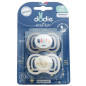 Dodie – Extra Sucette Anatomique Silicone Jour & Nuit +18 mois, 2 unités