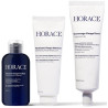 Horace – Kit Visage Complet (Nettoyant Purifiant 80 ml + Hydratant Matifiant 75 ml + Gommage Doux 75 ml)