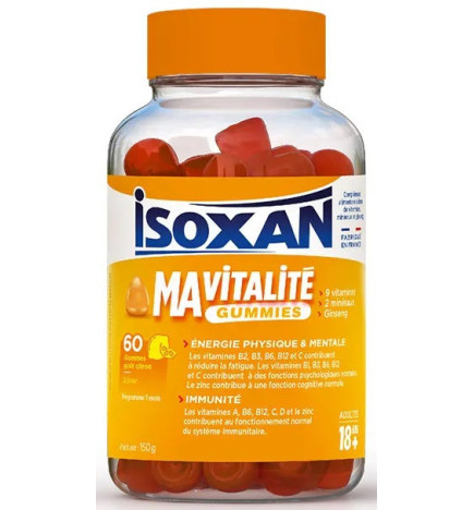 Isoxan – Ma Vitalité 18+ Gummies, 150 g