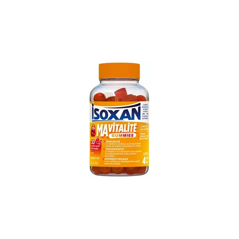 Isoxan – Ma Vitalité Junior 4 Ans+, 30 Gummies Isoxan – Ma Vitalité Junior 4 Ans+, 30 Gummies