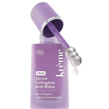 Krème – Sérum Yeux Collagène Anti-Rides Bio, 15 ml