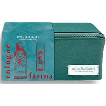 Roger & Gallet – Coffret Grand Bazar de Noël Jean Marie Farina, Eau de Cologne 100 ml & Déodorant 150 ml