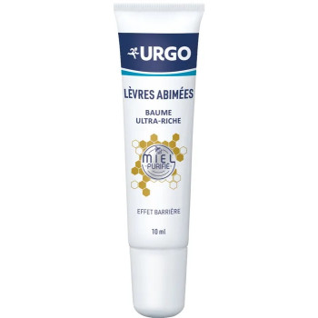 Urgo – Baume Ultra Riche Lèvres Abîmées, 10 ml