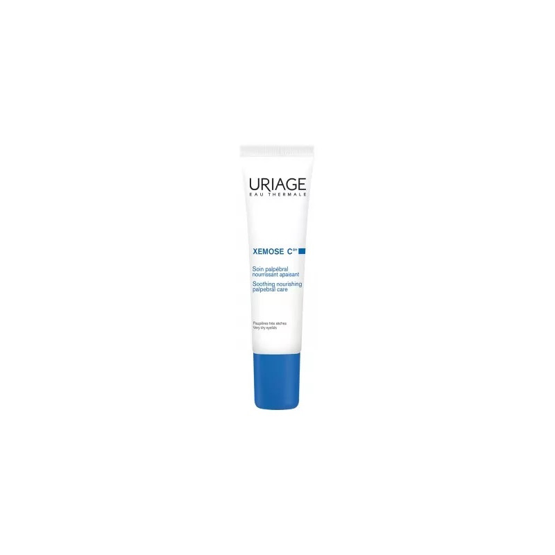 Uriage – Xémose C8+ Soin Palpébral Nourrissant Apaisant, 15 ml