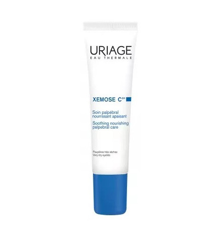 Uriage – Xémose C8+ Soin Palpébral Nourrissant Apaisant, 15 ml