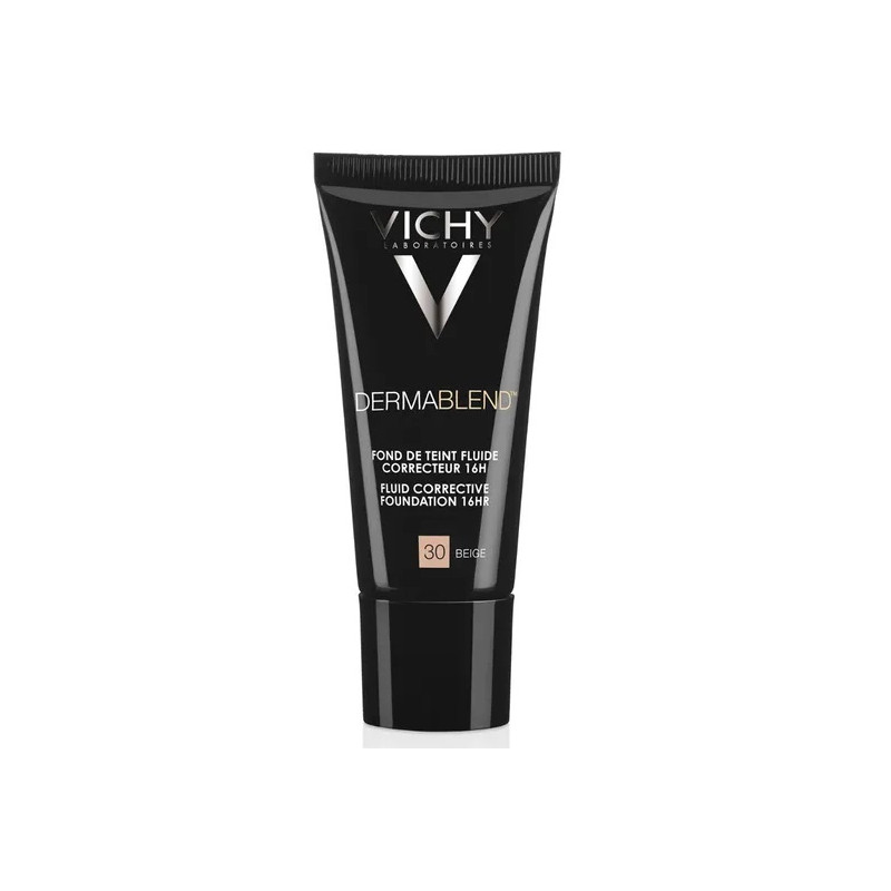Vichy – Dermablend Fond de Teint Fluide Correcteur 16h, 30 Beige Vichy – Dermablend Fond de Teint Fluide Correcteur 16h, 30 Beige