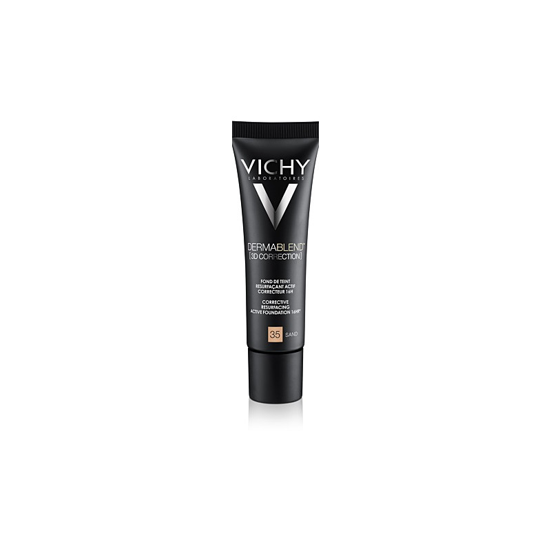 Vichy – Dermablend Fond de Teint Fluide Correcteur 16h, 35 Sand