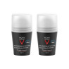 Vichy – Homme Déodorant Anti-Transpirant Anti-Irritations 48H Lot de 2, 50 ml
