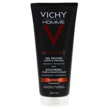 Vichy – Homme Hydra Mag C Gel Douche Corps & Cheveux, 200 ml