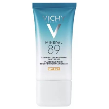 Vichy – Minéral 89 Fluide Quotidien Boost d’Hydratation SPF50+, 50 ml