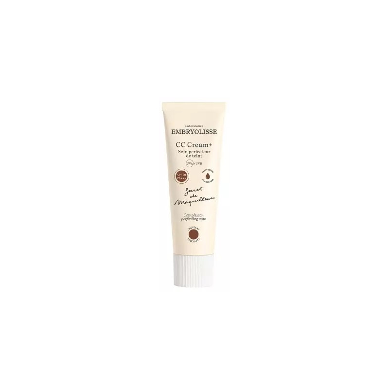 Embryolisse – CC Cream + Soin Perfecteur de Teint SPF20 Chocolat, 30 ml