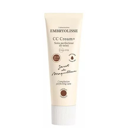 Embryolisse – CC Cream + Soin Perfecteur de Teint SPF20 Chocolat, 30 ml