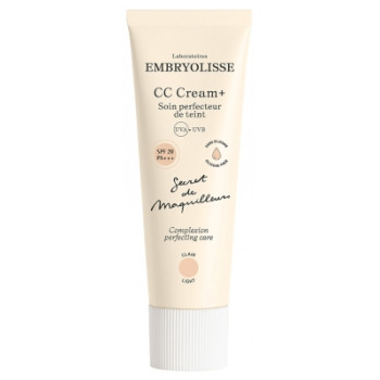 Embryolisse – CC Cream + Soin Perfecteur de Teint SPF20 Clair, 30 ml