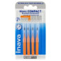 Inava – Mono Compact Brossettes Interdentaires ISO 3 (1,2 mm), 4 unités