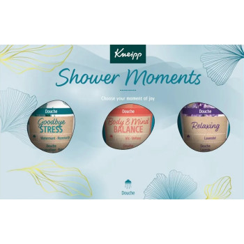 Kneipp – Coffret Moments Douche, 3 x 50 ml