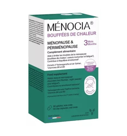 Ménocia – Bouffées de Chaleur, 90 gélules