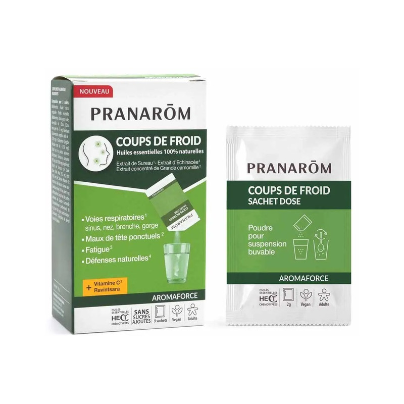 Pranarôm – Aromaforce Coups de Froid, 15 sachets Pranarôm – Aromaforce Coups de Froid, 15 sachets