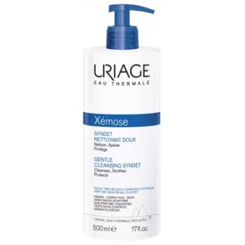 Uriage – Xémose C8+ Syndet Nettoyant Doux, 500 ml