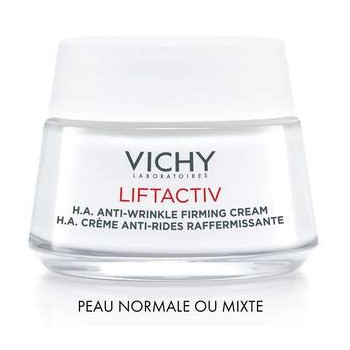 Vichy – Liftactiv H.A. Crème de Jour Anti-Rides Peau Normale à Mixte, 50 ml