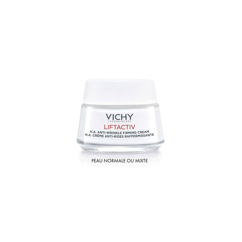 Vichy – Liftactiv H.A. Crème de Jour Anti-Rides Peau Normale à Mixte, 50 ml Vichy – Liftactiv H.A. Crème de Jour Anti-Rides Peau Normale à Mixte, 50 ml