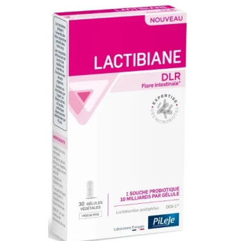 PiLeJe – Lactibiane DLR Flore Intestinale, 30 gélules végétales