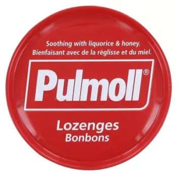 Pulmoll – Bonbons Classic Réglisse & Miel, 75 g