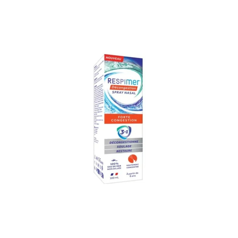 Respimer – Spray Nasal Forte Congestion 3 en 1, 100 ml Respimer – Spray Nasal Forte Congestion 3 en 1, 100 ml