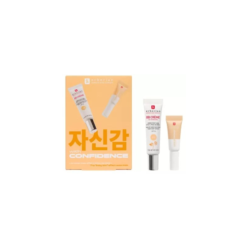 Erborian – Coffret With Confidence Les Essentiels Effet Peau Bébé Doré