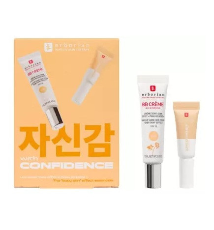 Erborian – Coffret With Confidence Les Essentiels Effet Peau Bébé Doré