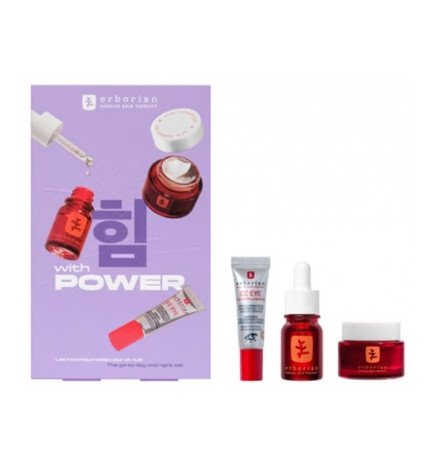 Erborian – Coffret With Power Les Incontournables Jour & Nuit Doré