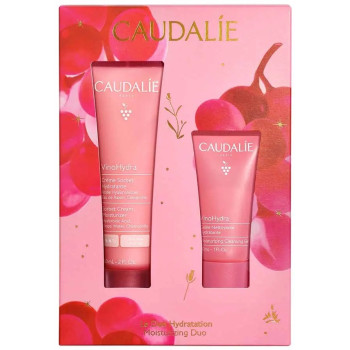 Caudalie – VinoHydra Duo Hydratation et Confort : Crème Sorbet 60 ml + Gélée Nettoyante 30 ml