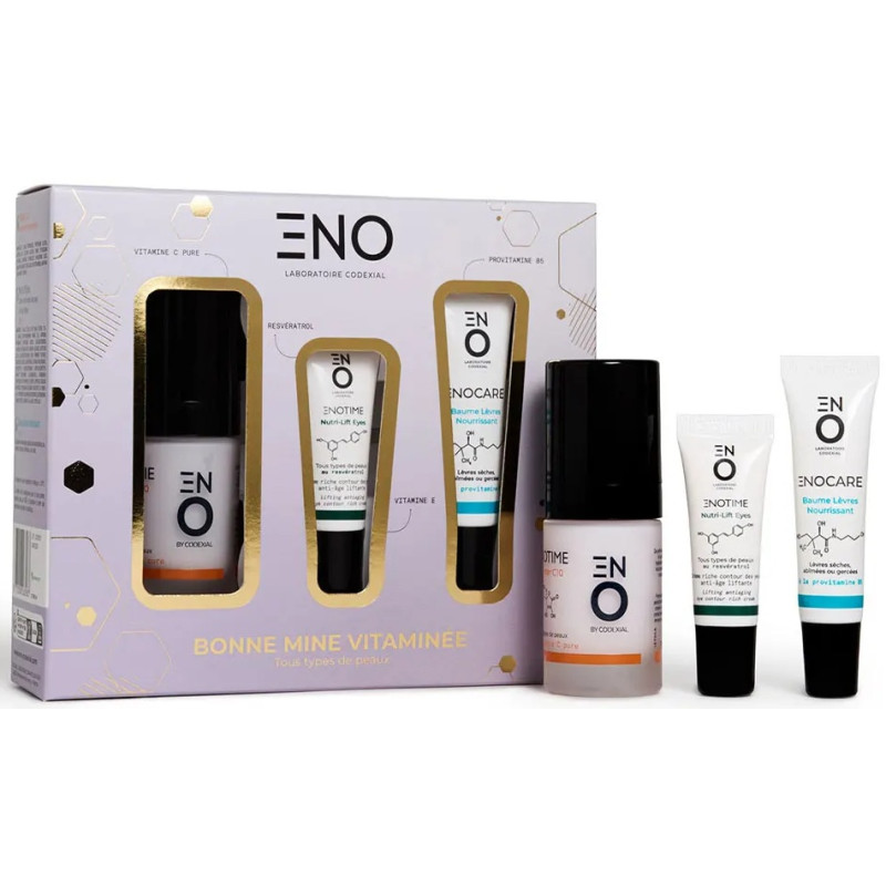 Codexial – Coffret Booster C10 + Nutri-Lift Eyes + Baume Lèvres Nourrissant