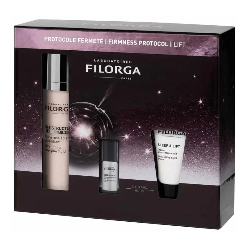 Filorga – Coffret Expertise Fermeté Noël Lift-Structure Radiance, Sleep & Lift et NCEF-Revitalize