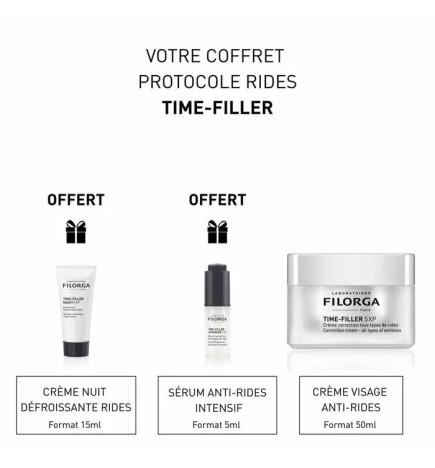 Filorga – Coffret Protocole Rides Time-Filler, 50 ml
