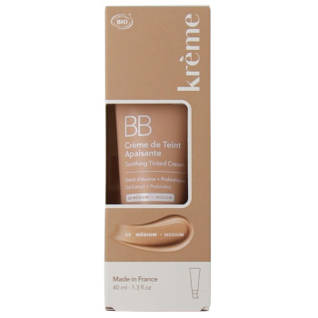 Krème – BB Crème de Teint Apaisante, Teinte Medium, 40 ml