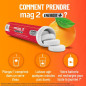 Mag2 – Énergie + Comprimés Effervescents Goût Orange Pressée, 20 unités Mag2 – Énergie + Comprimés Effervescents Goût Orange Pressée, 20 unités